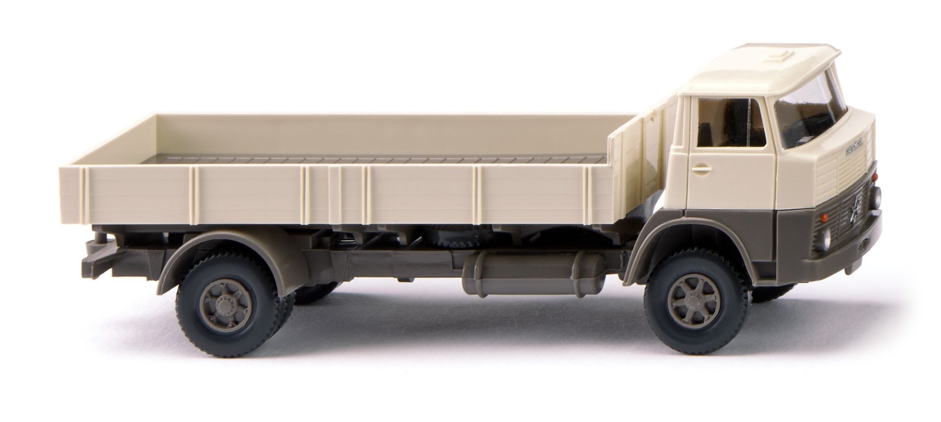 Wiking 041703 - Pritschen-Lkw (Henschel HS 14/16) - perlweiß/quarzgrau