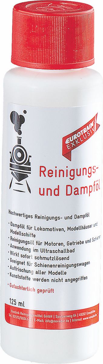 Eurotrain 830-10250 - Reinigungs- u. Dampföl, 125 ml