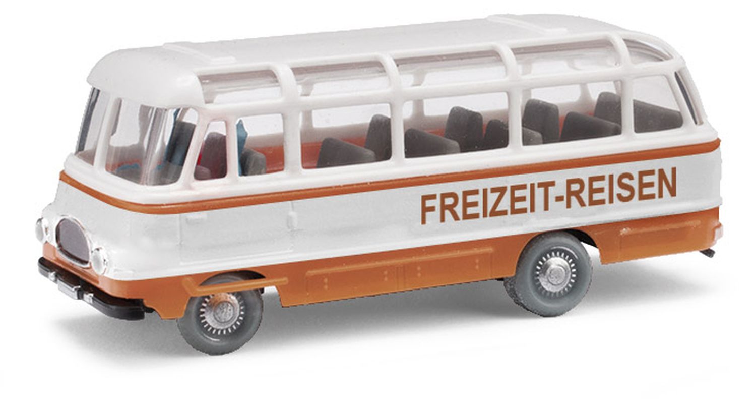 Busch 95709 - Robur LO 2500 Bus 'Freizeit-Reisen', braun