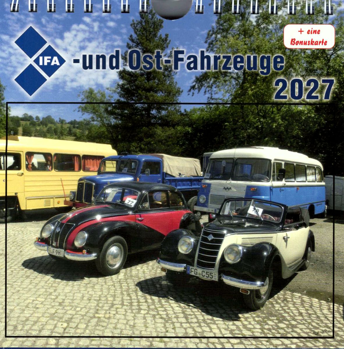Böttger 96564-044 - Kalender IFA- und Ost-Fahrzeuge - 2027