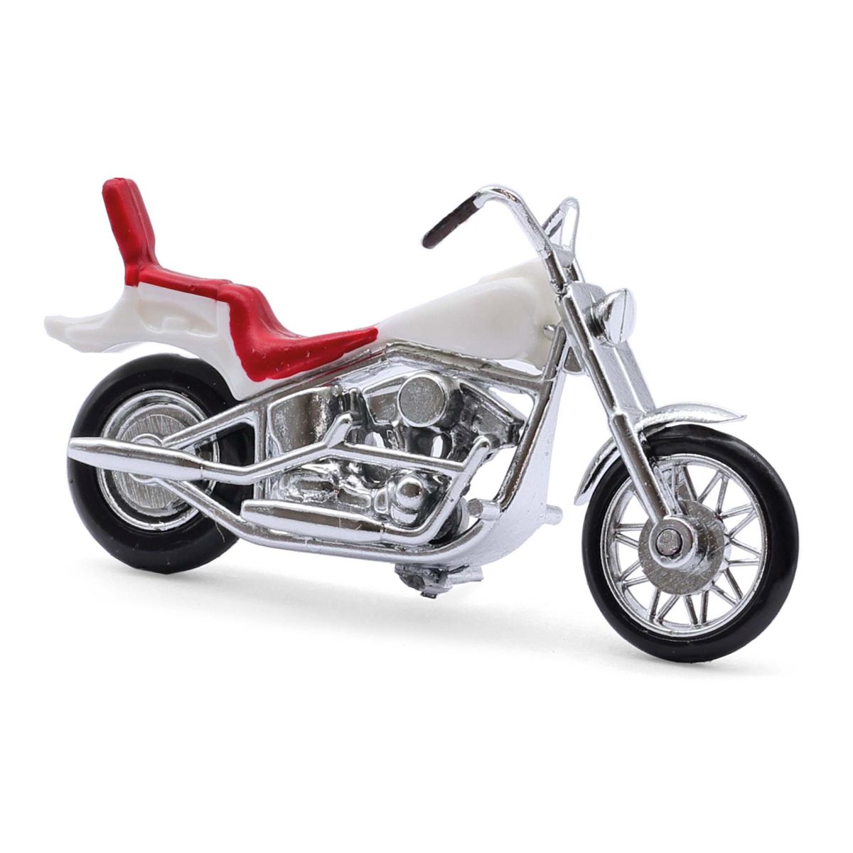 Busch 40154 - US Motorrad, Weiß