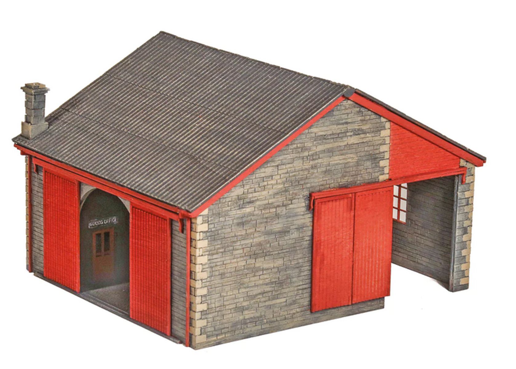 Peco LK-12102 - GWR Güterschuppen Bausatz