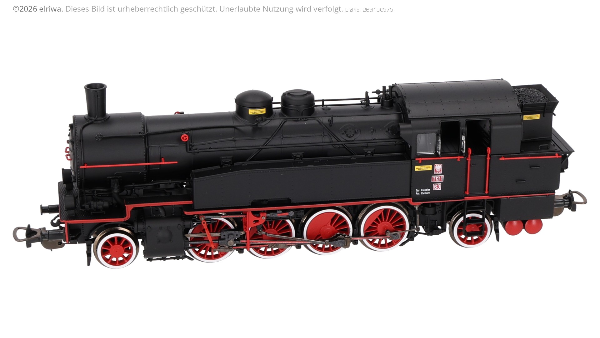 Piko 50661 - Dampflok Tkt1-63, PKP, Ep.III