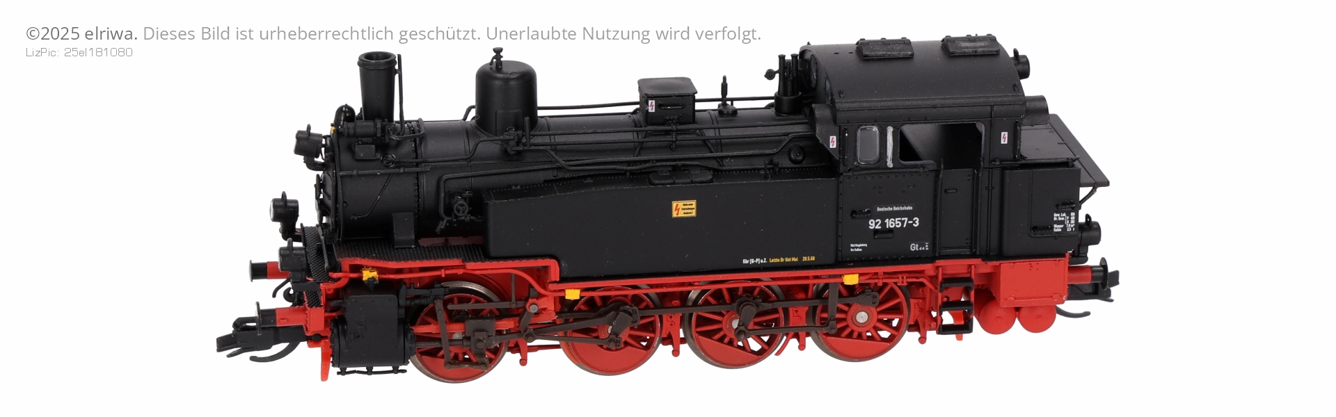 Saxonia 120161 - Dampflok BR 92.5 (pr. T 13), 92 1657-3, DR, Ep.IV Saxonia 120161 - Dampflok BR 92.5 (pr. T 13), 92 1657-3, DR, Ep.IV