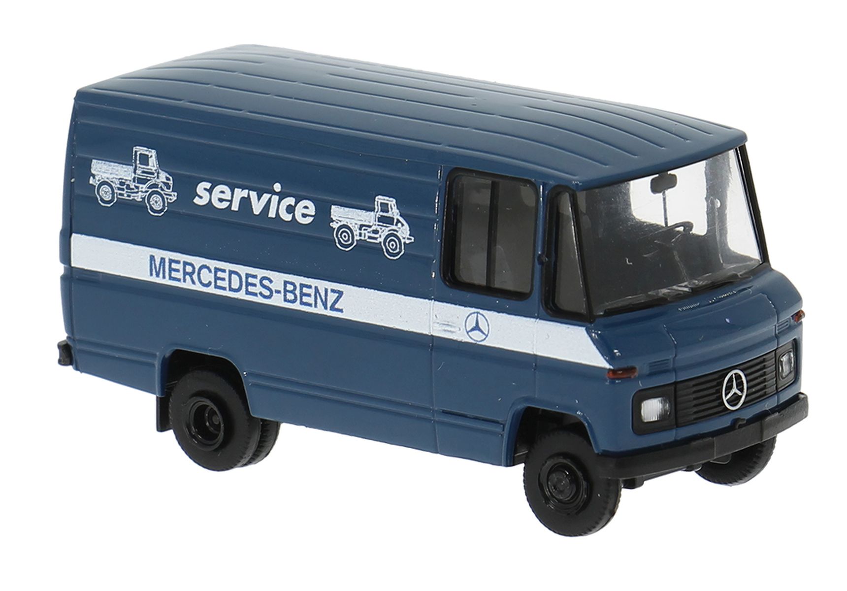 Brekina 36870 - MB L 406 "MB Unimog-Service"