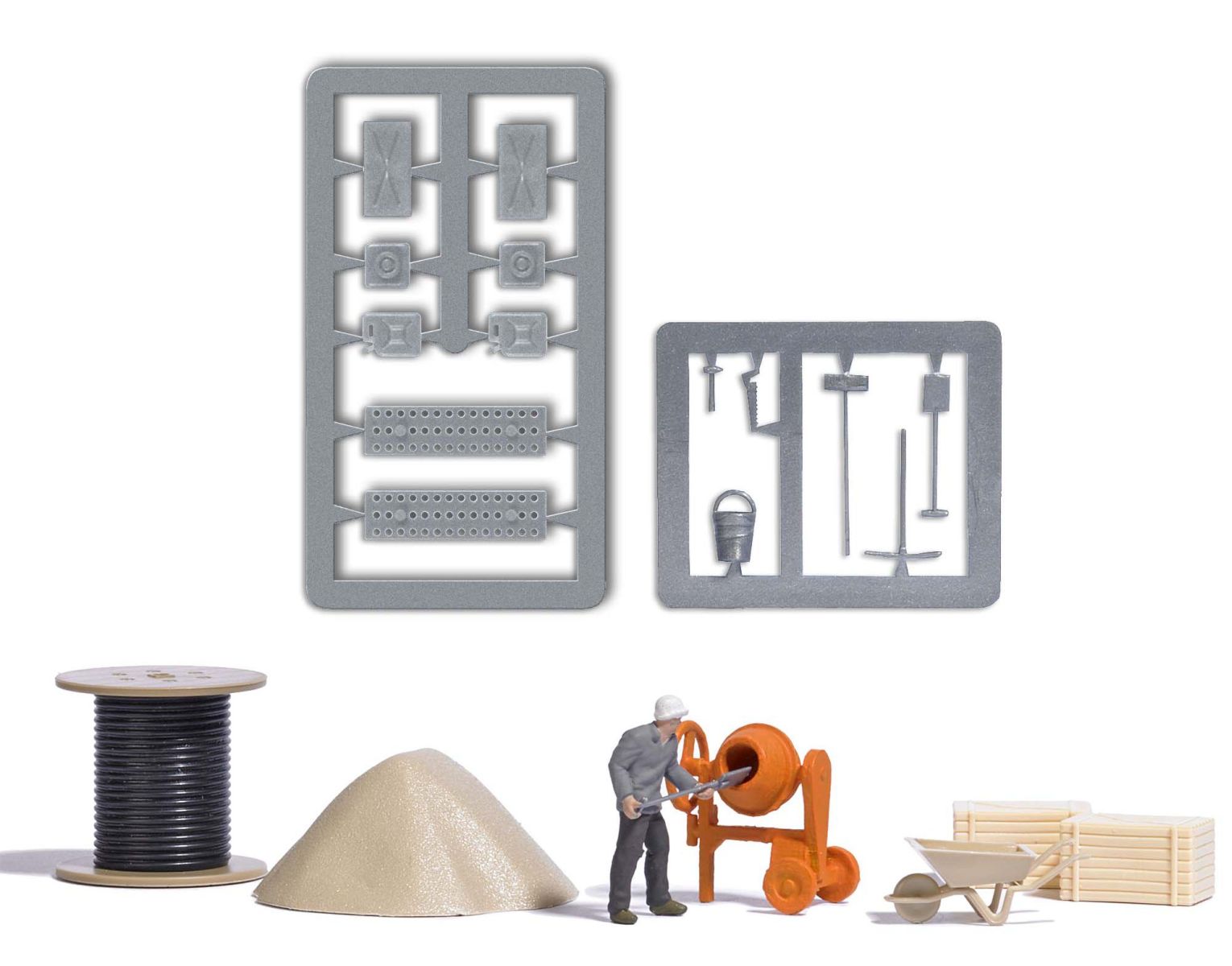 Busch 79901 - Action Set: Beton mischen Busch 79901 - Action Set: Beton mischen