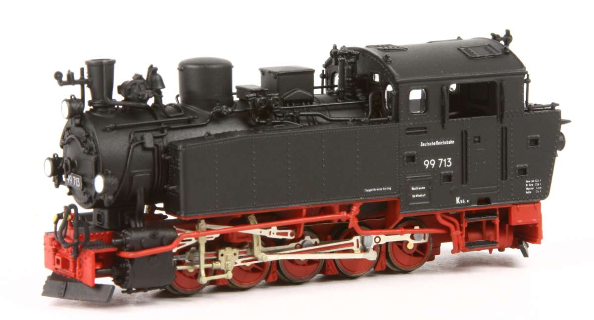 Bemo 1006873 - Dampflok sä. VI-K BR99 713, DR, Ep.V
