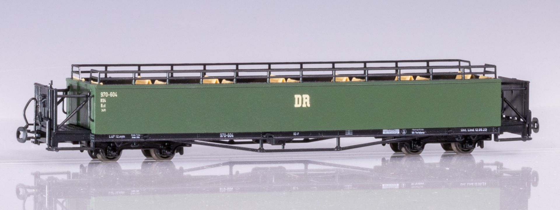Technomodell 52451 - Aussichtswagen DR-Optik, Prignitzer Museumsbahn, Ep.V-VI