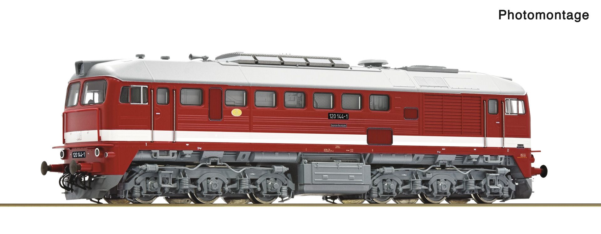 Roco 7300096 - Diesellok 120 144-1, DR, Ep.IV
