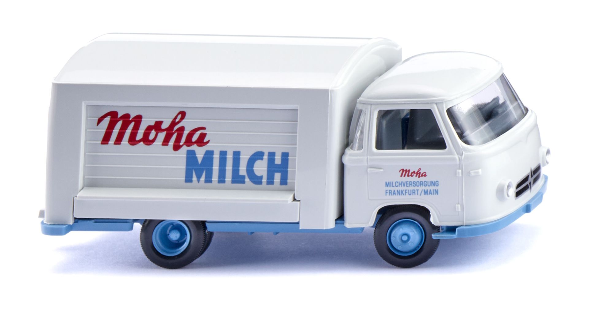Wiking 027902 - Verkaufswagen (Borgward) "Moha Milch"