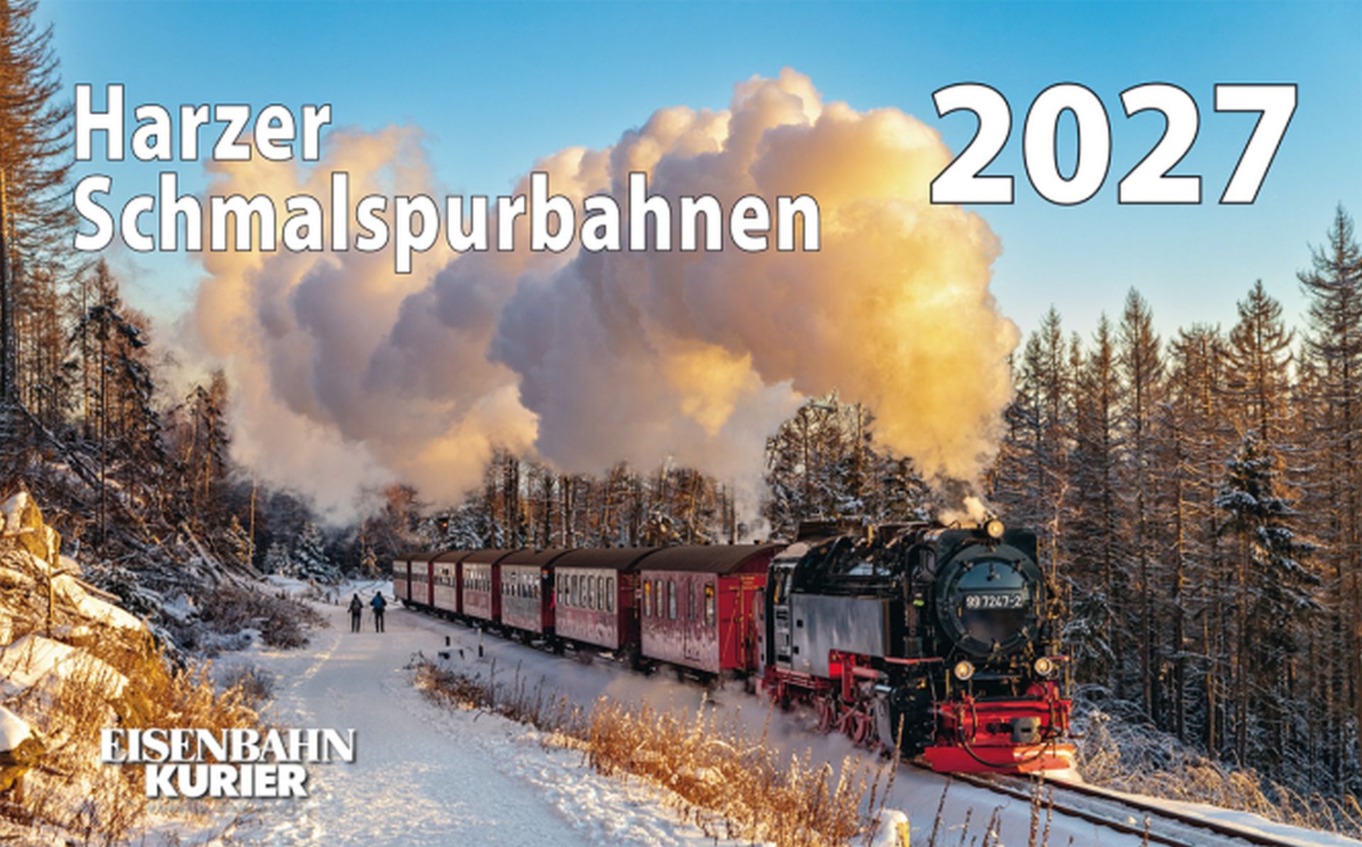 EK-Verlag 5978 - Kalender Harzer Schmalspurbahnen 2027 – Dampfromantik im Harz