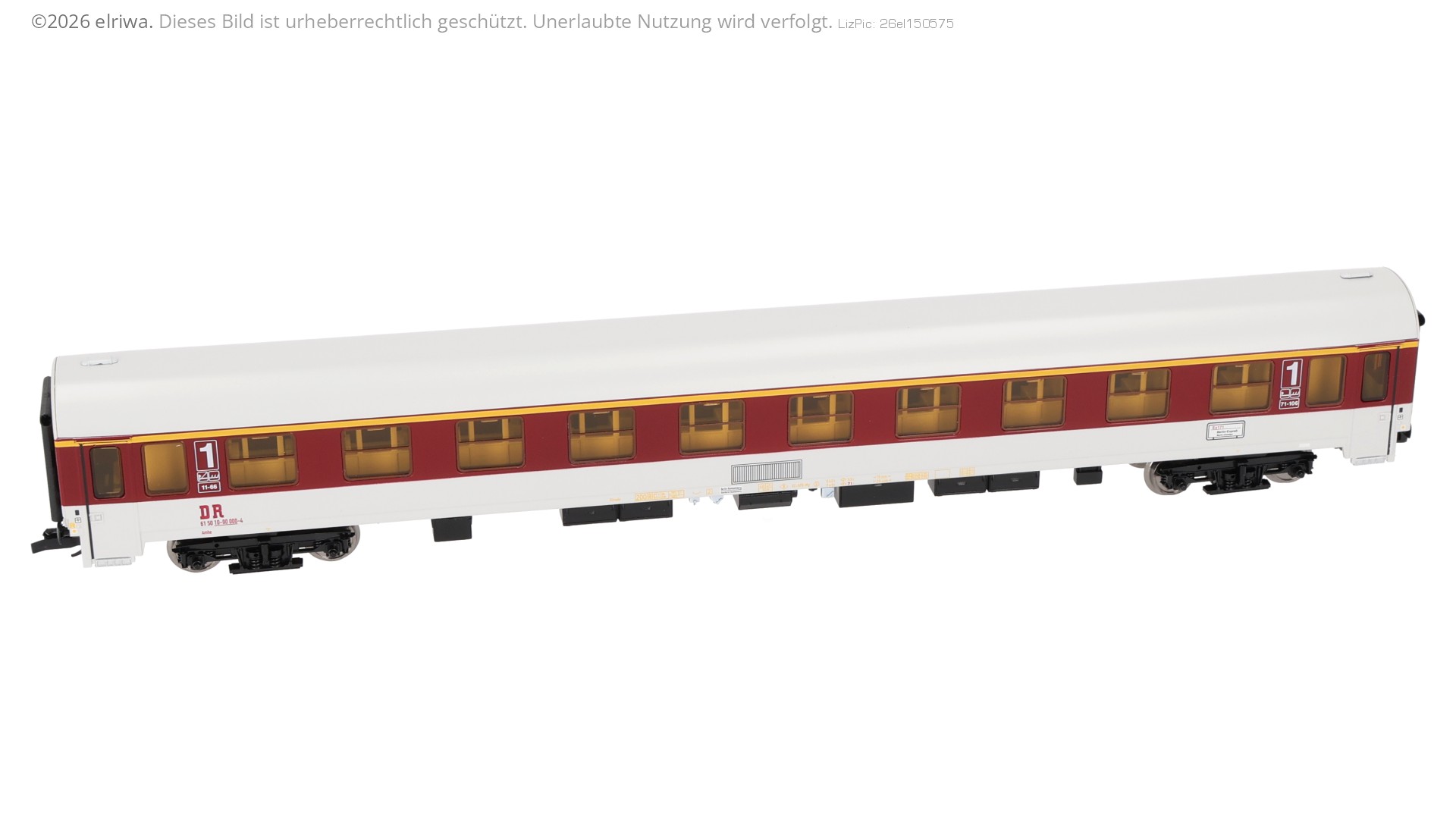 Tillig 502531 - Komfortwagen 'InterEx', Amhe 1. Klasse, DR, Ep.IV, 61 50 10-90 000-4