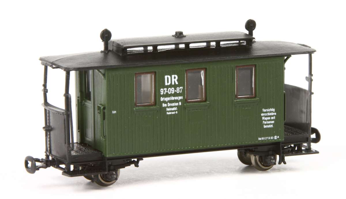 Technomodell 52206 - Ortsgerätewagen, DR, Ep.III, grün