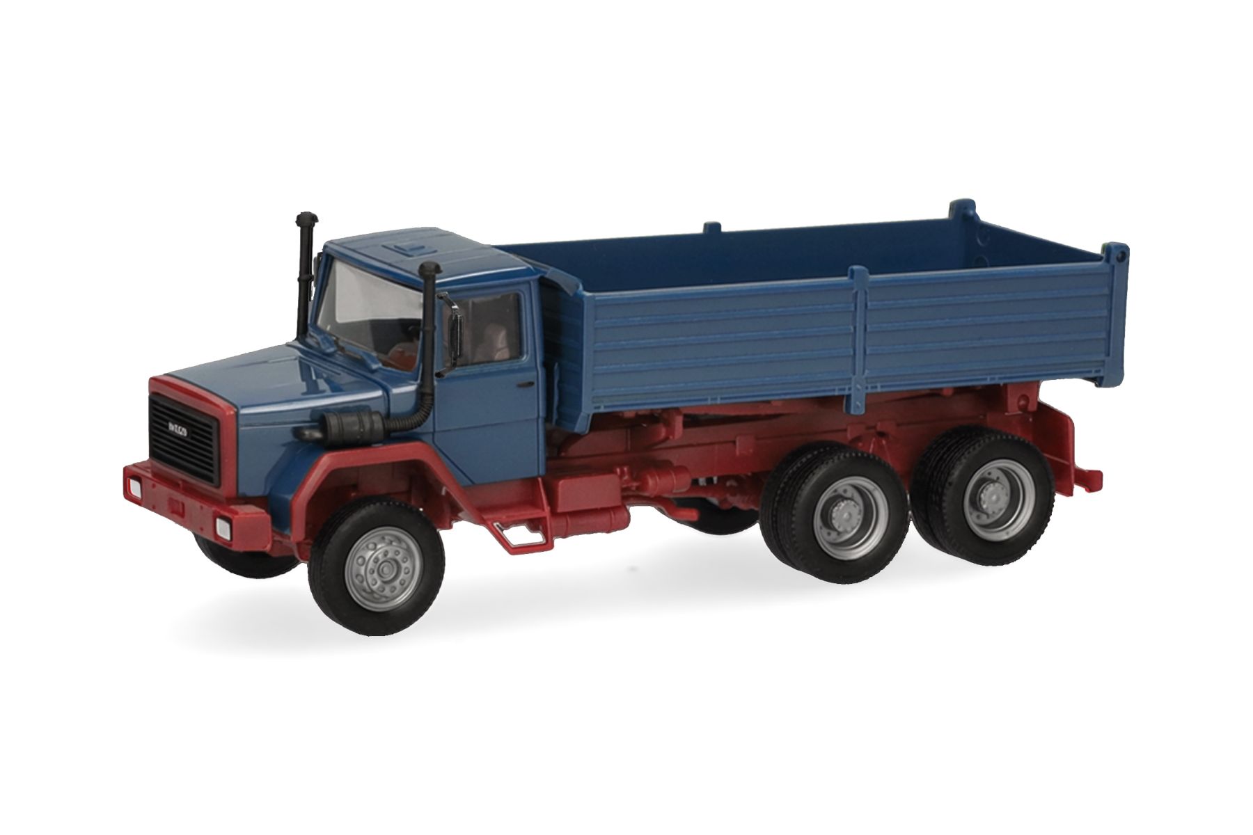 Herpa 320276-002 - Herpa Basic: Iveco Hauber Kipp-LKW 3achs