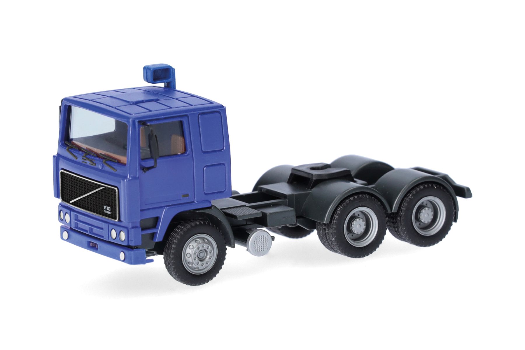 Herpa 318082 - Volvo F10 Flachdach Zugmaschine 3-achs, ultramarinblau