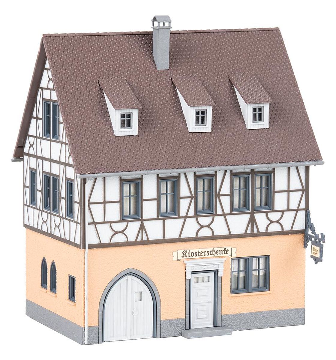 Faller 130147 - Fachwerkhaus mit Wirtschaftsgebäude
