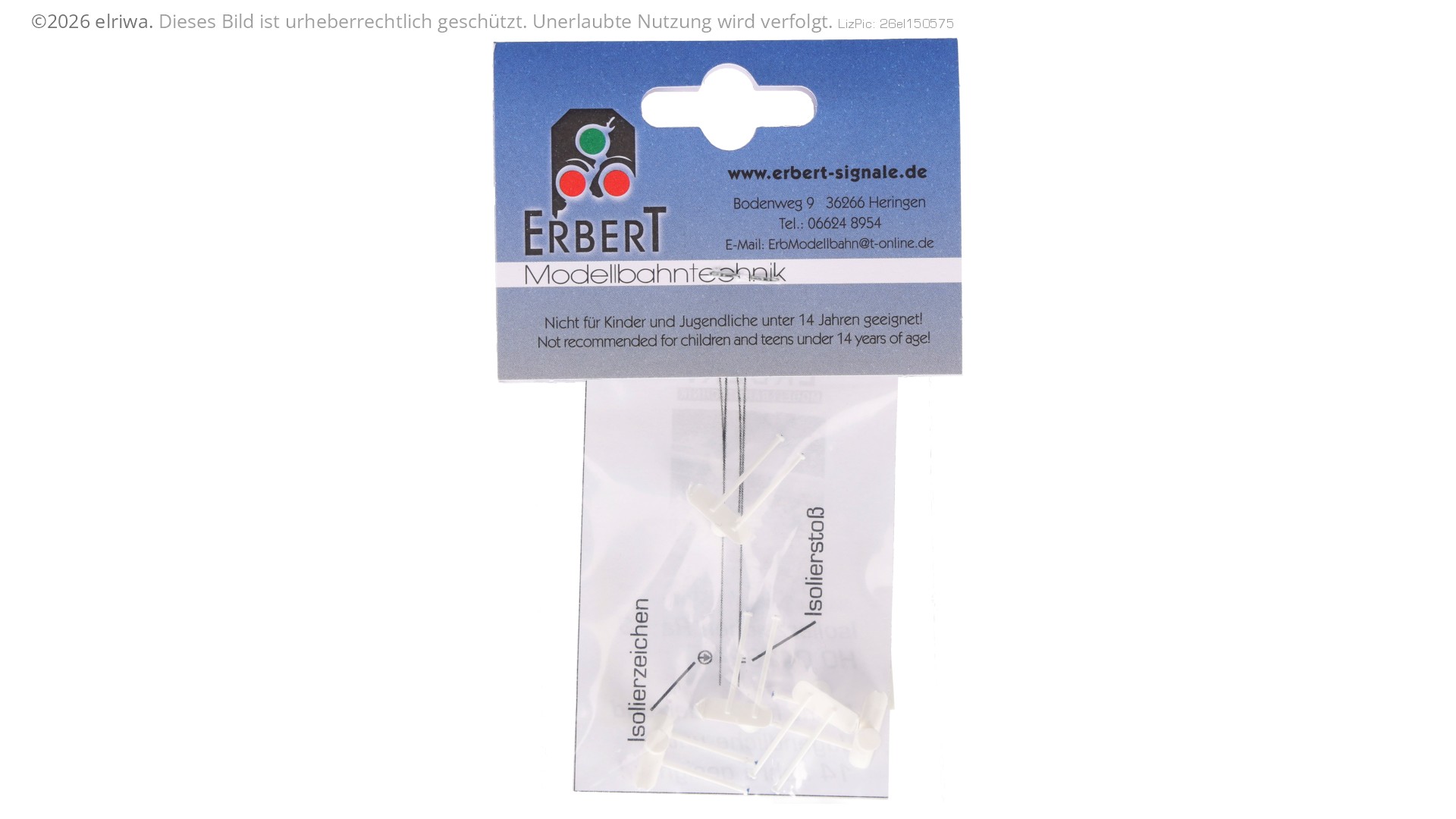 Isolierzeichen farbig, DB-DR, Bausatz, 10 Stück