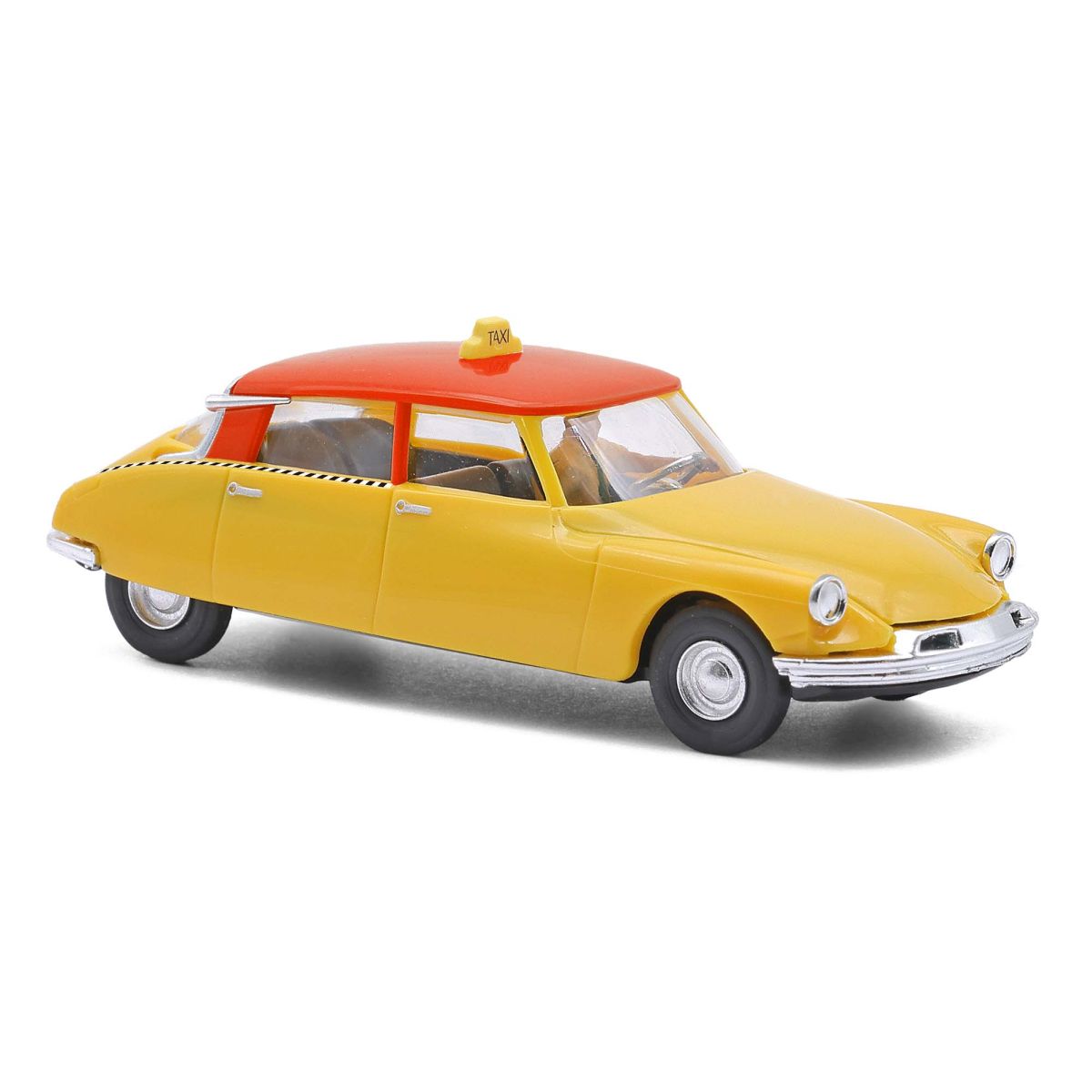 Busch 48015 - Citroën DS 19 Taxi mit Fahrerfigur, 1955