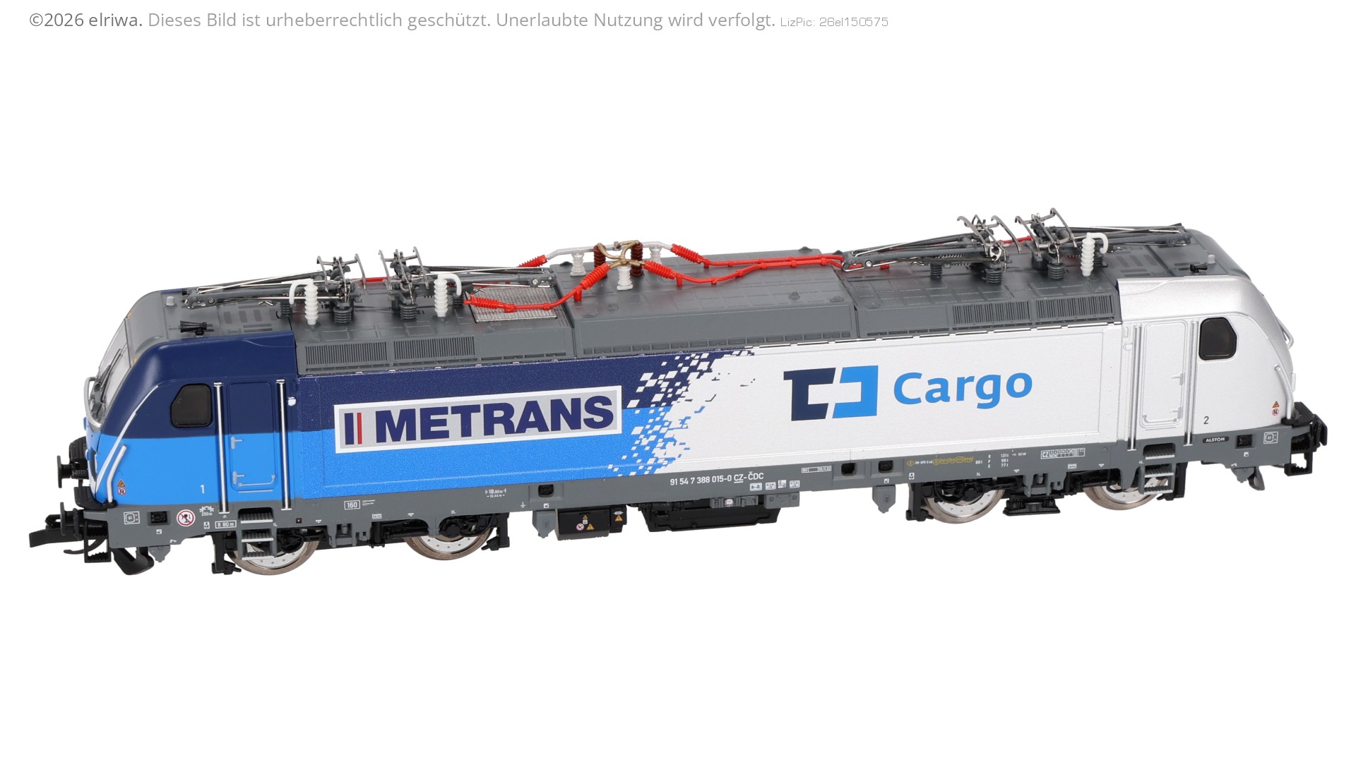 Piko 47808 - E-Lok Rh 388, Metrans, CD-Cargo, Ep.VI