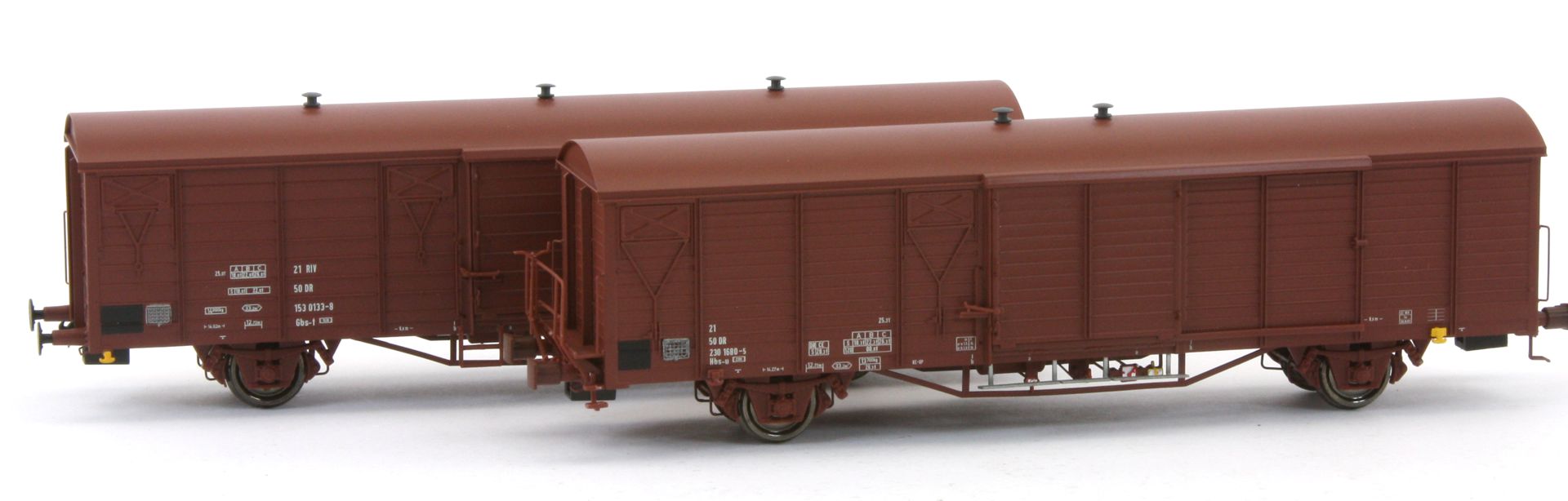 Exact-Train EX23083 - 2er Set Küchenwagen Gbs-t 258, DR, Ep.IV