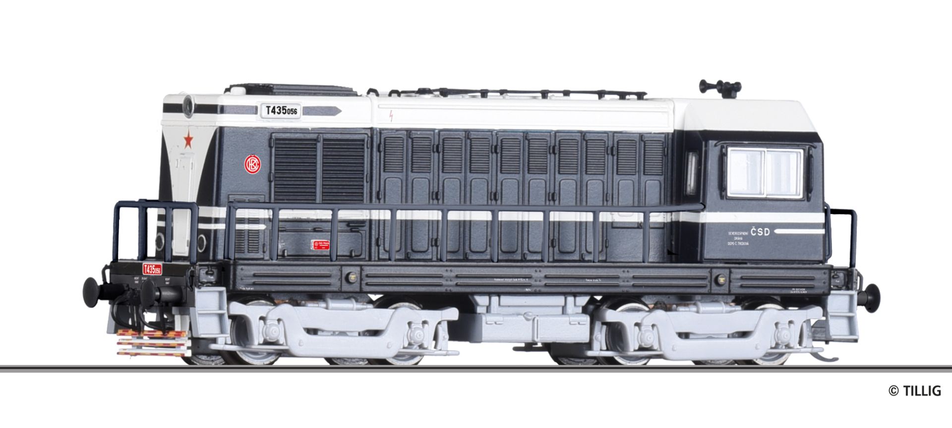 Tillig 05621 - Diesellok T 435.0, CSD, Ep.III