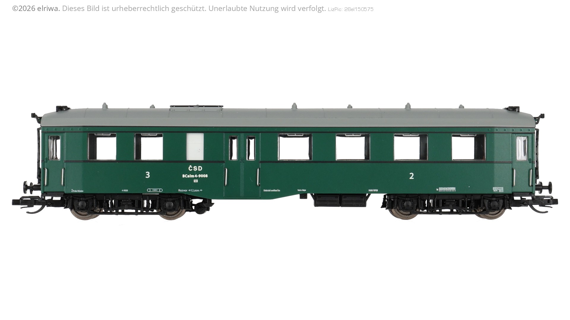 Saxonia 120053 - Personenwagen Bauart 'Altenberg', ex. BC4i, CSD, Ep.III