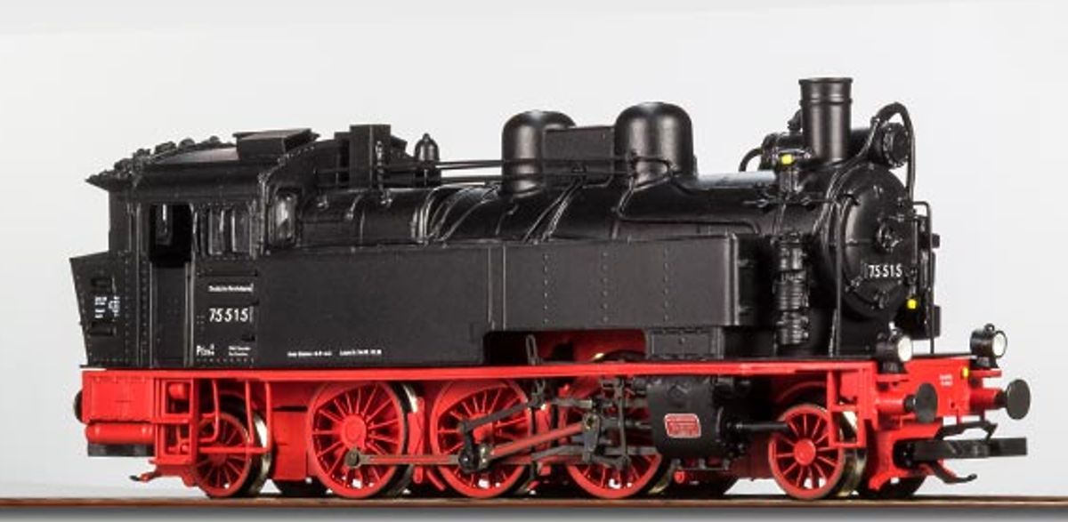 Beckmann 1010607 - Dampflok 75 515, DR, Ep.III, Museumslok