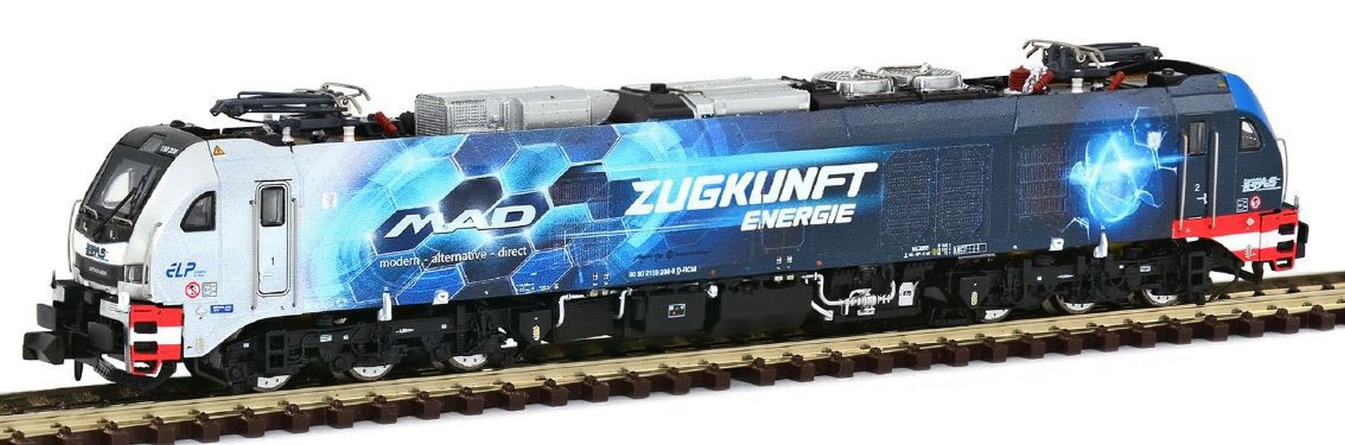 Sudexpress N1592080 - Stadler Dual-Mode Lok 159 208-8, BSAS, Ep.VI, DC-Sound