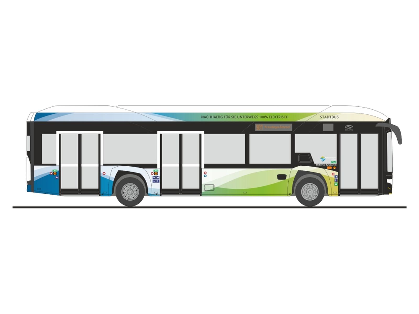 Rietze 77027 - Solaris Urbino 12´19 Hydrogen Stadtbus Kreuzlingen (CH)