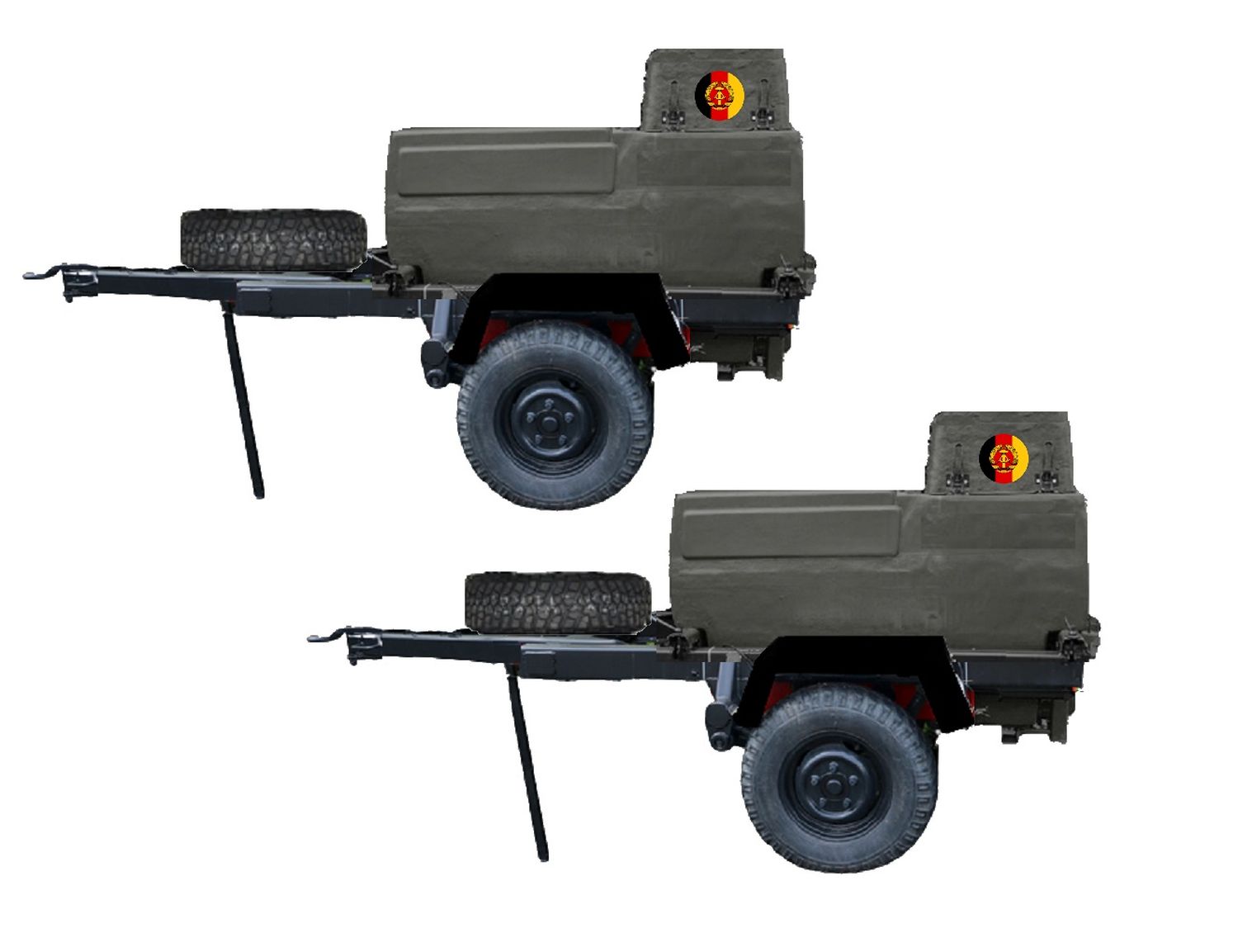 NPE NA 88311 - Wassertank WTA 800, NVA, 2 Stück