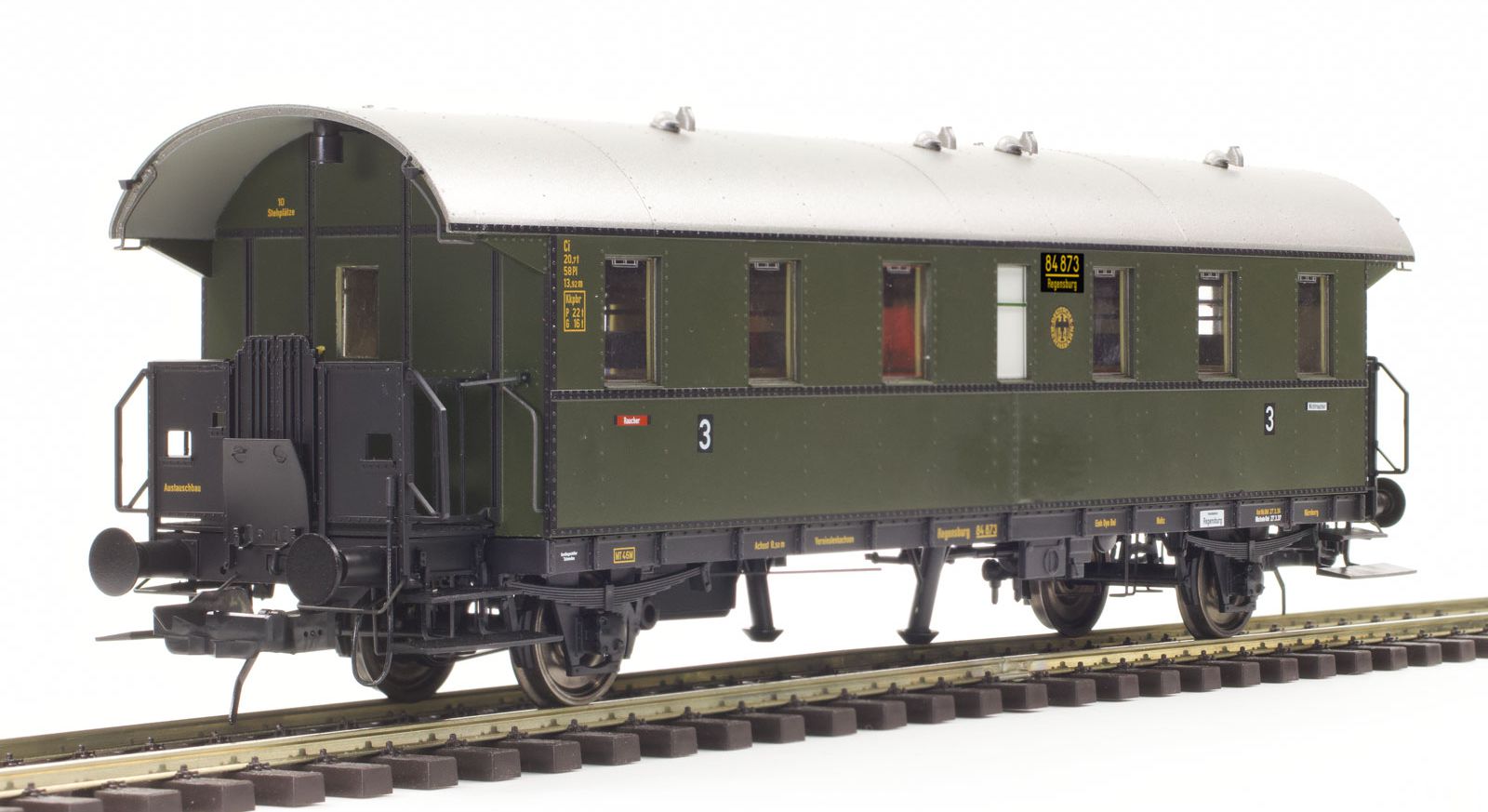 Lenz 41122-04 - Donnerbüchse Ci-28, 3. Klasse, DRG, Ep.II