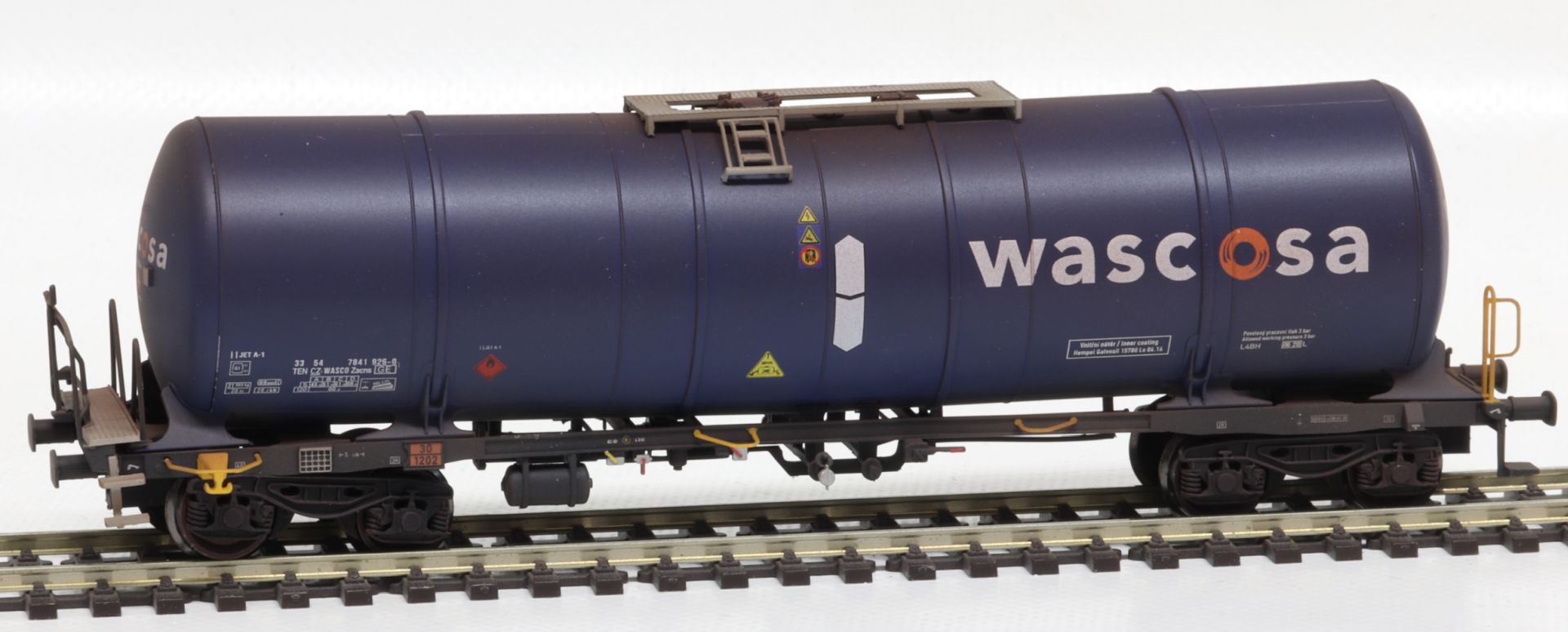 igra 96210012-1w - Kesselwagen Zacns 88, Wascosa, Ep.VI, gealtert