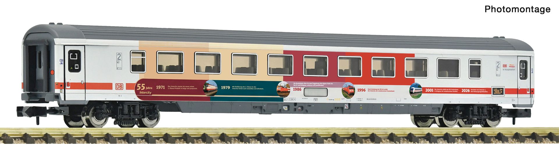 Fleischmann 6260137 - Schnellzugwagen 2. Klasse '55 Jahre InterCity', DBAG, Ep.VI