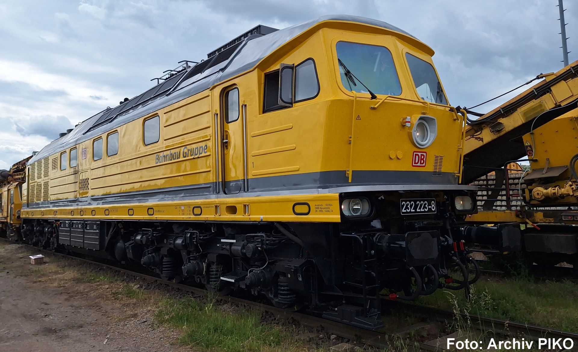 Piko 37589 - Diesellok BR 232, Bahnbau, DBAG, Ep.VI, DC-Sound