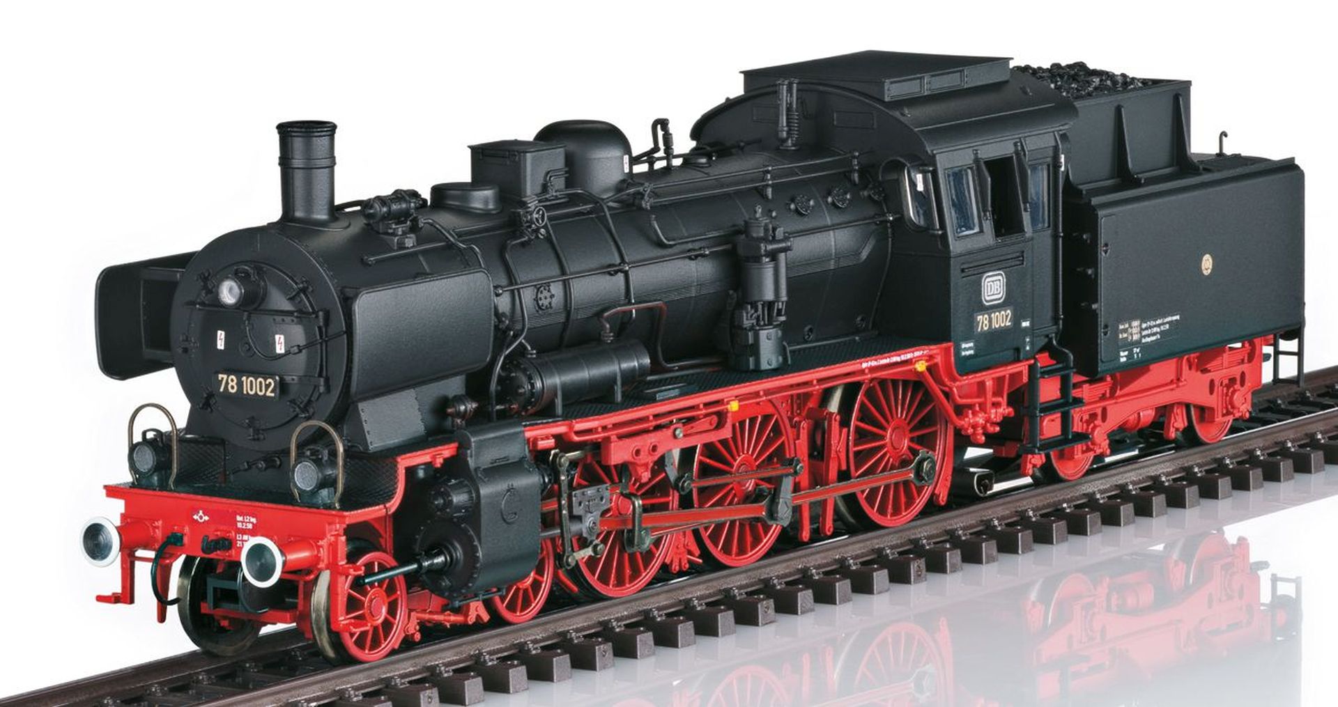 Märklin 39782 - Dampflok 78 1002, DB, Ep.III, MFX+-Sound Märklin 39782 - Dampflok 78 1002, DB, Ep.III, MFX+-Sound