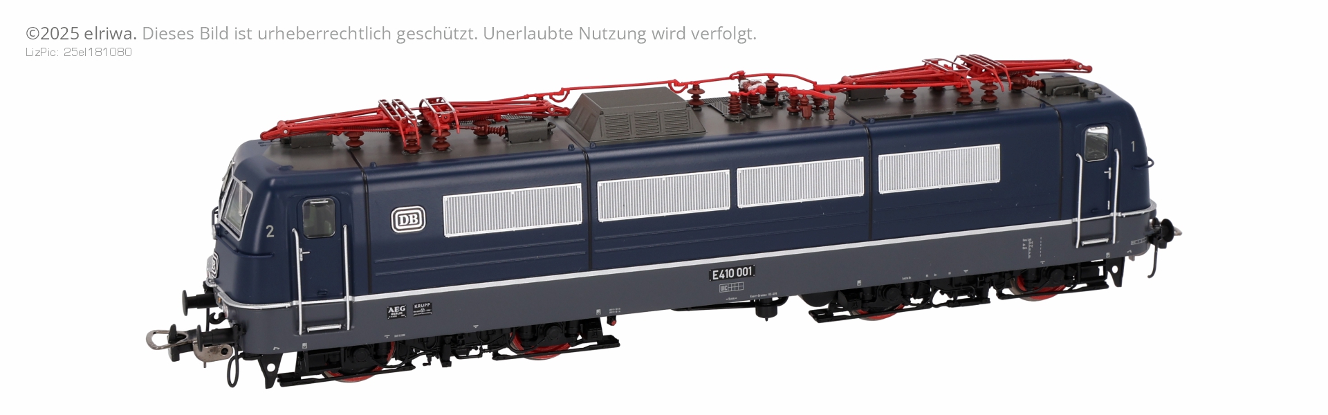 Piko 21002 - E-Lok BR 410, DB, Ep.III, DC-Sound