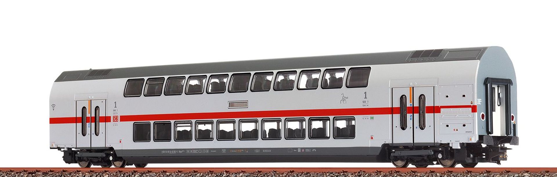 Brawa 44562 - Doppelstockwagen TWINDEXX Vario IC2, 1. Klasse, DBAG, Ep.VI