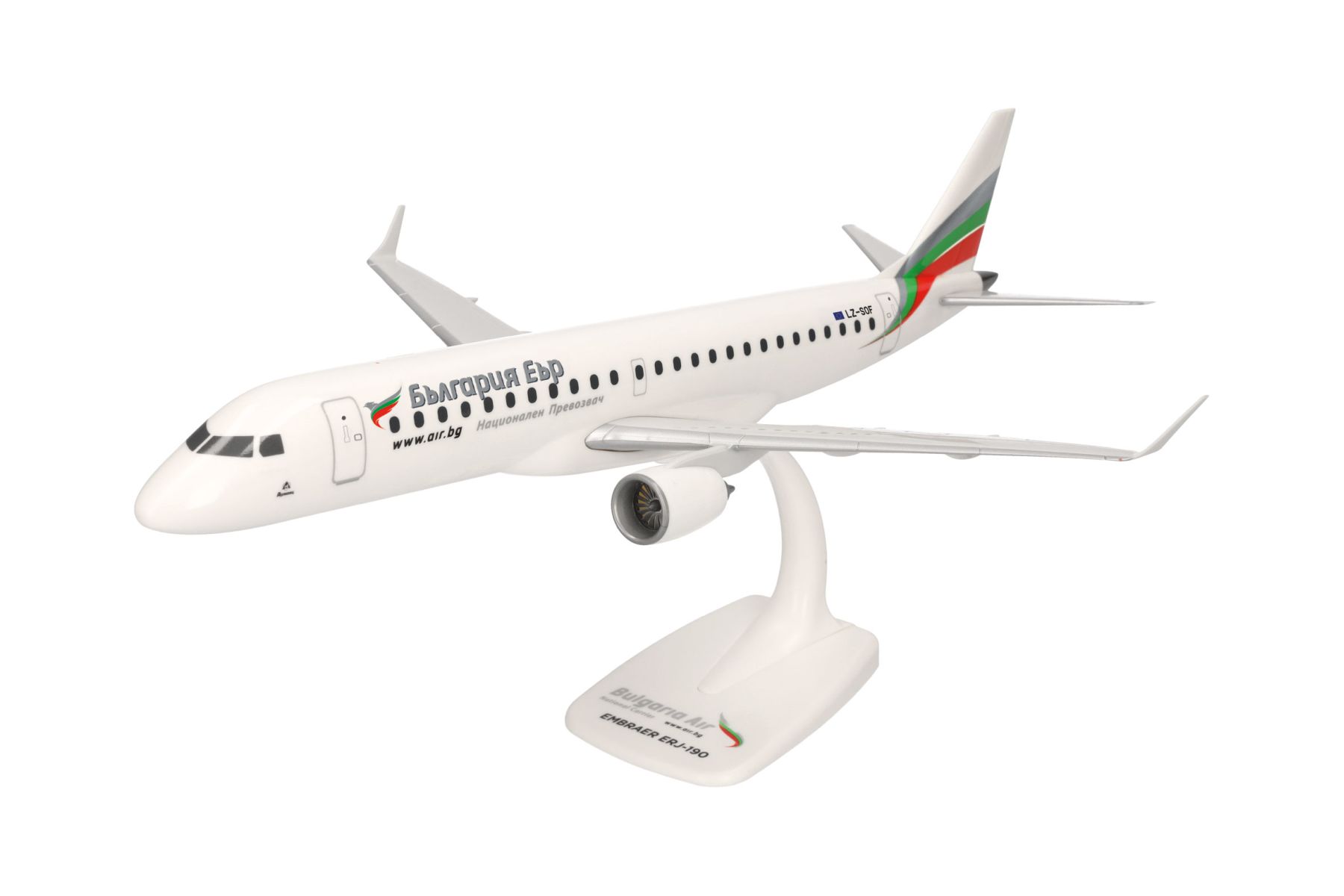 Herpa 609258-001 - Bulgaria Air Embraer E190