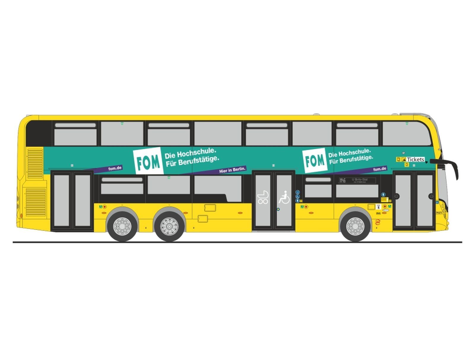 Rietze 78035 - Alexander Dennis Enviro500 BVG-FOM