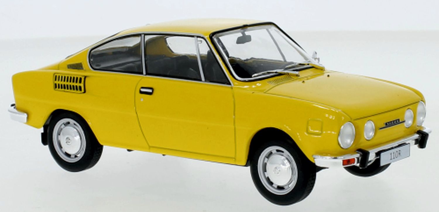 Günsel WB124098 - IXO - Skoda 110R, gelb, 1971