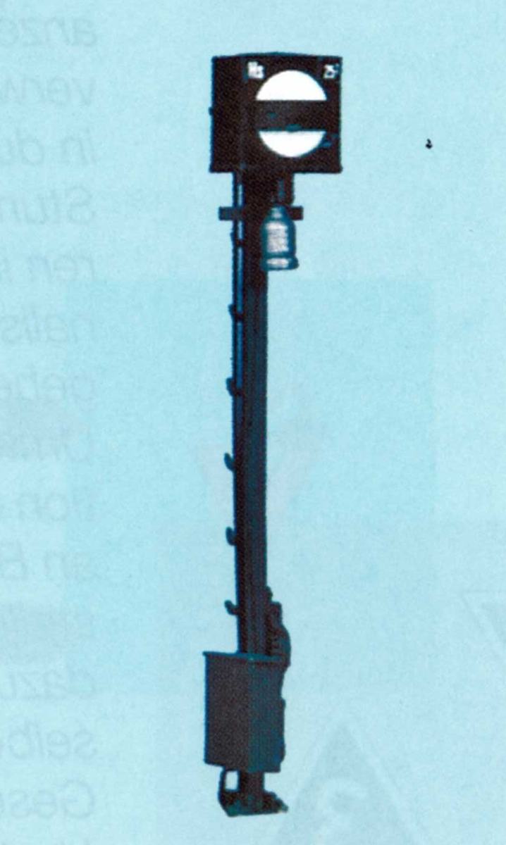 Weinert 1502 - Sperrsignal beleuchtet, Bausatz