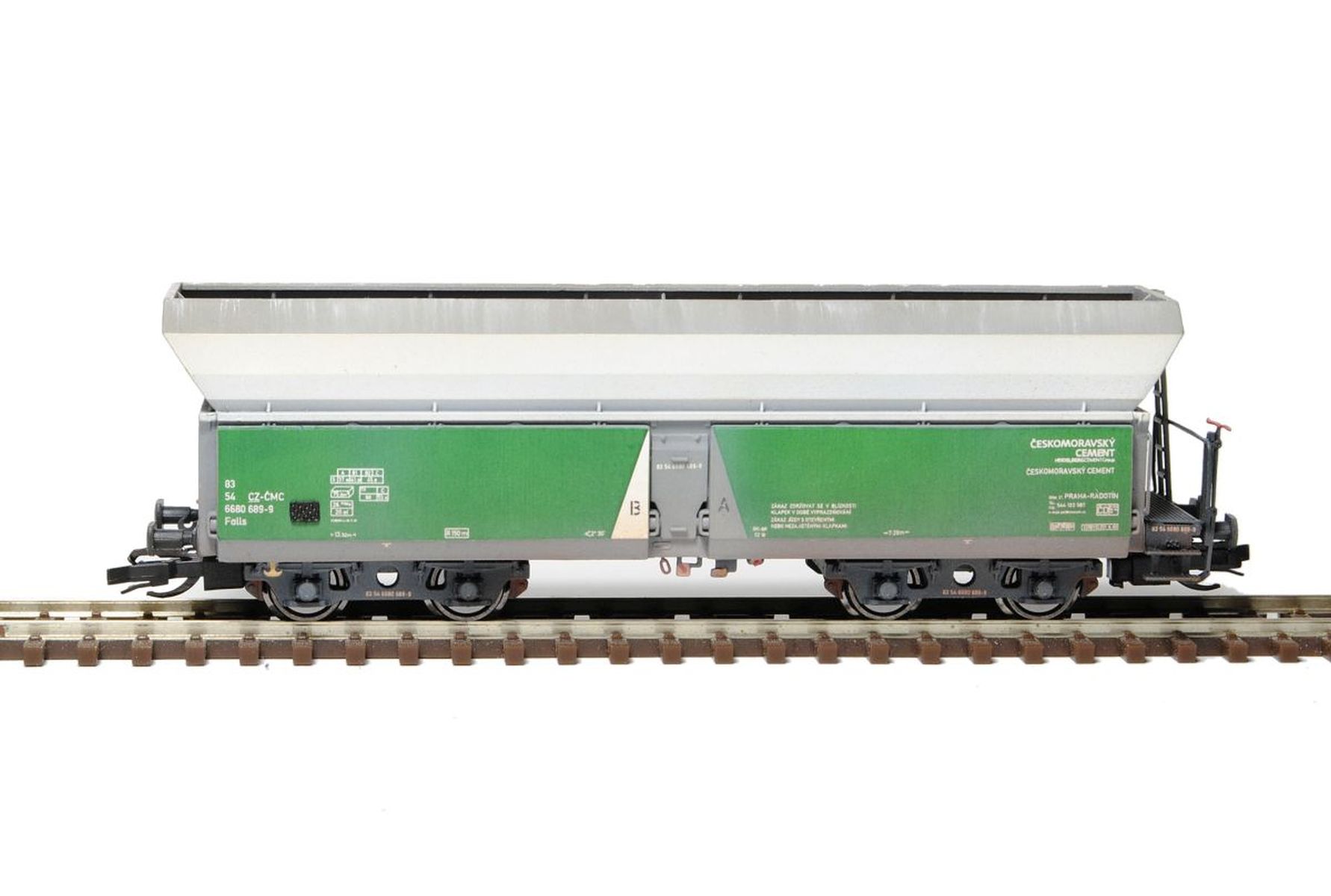 sdv-model 12125 - Selbstentladewagen Falls 11 Ceskomoravsky cement, Ep.V-VI, Bausatz