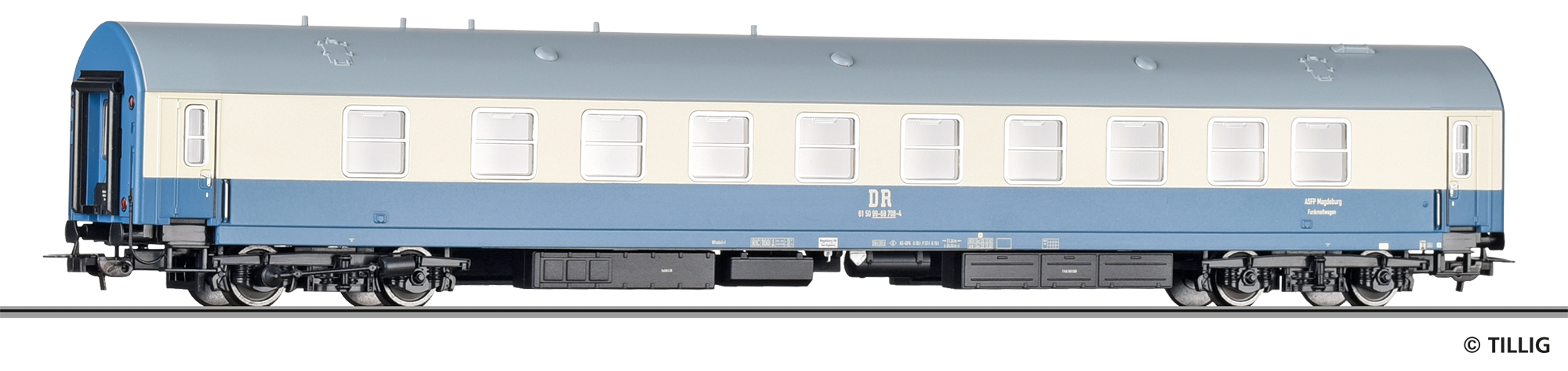 Tillig 75008 - Funkmesswagen 'ASFP Magdeburg', DR, Ep.V