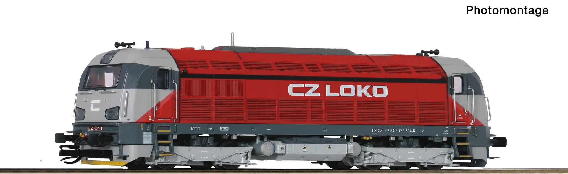 Roco 7380038 - Diesellok 753 604-8, CZ LOKO, Ep.VI