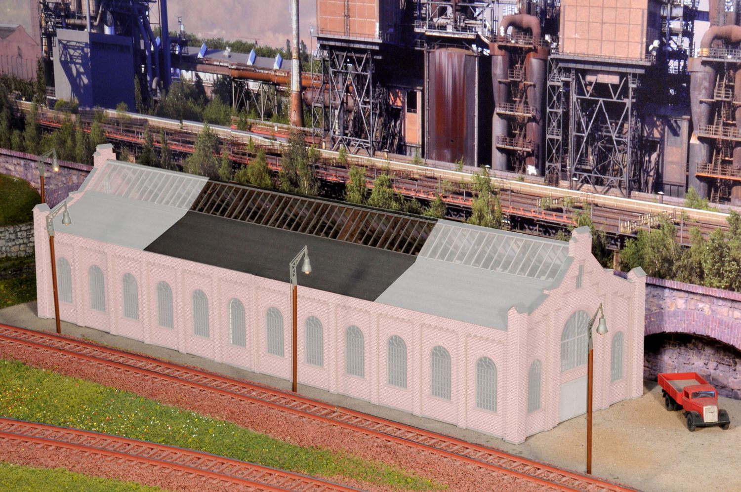 Joswood 17022 - Dreherei 'Mülheim' Verlängerung, Dach