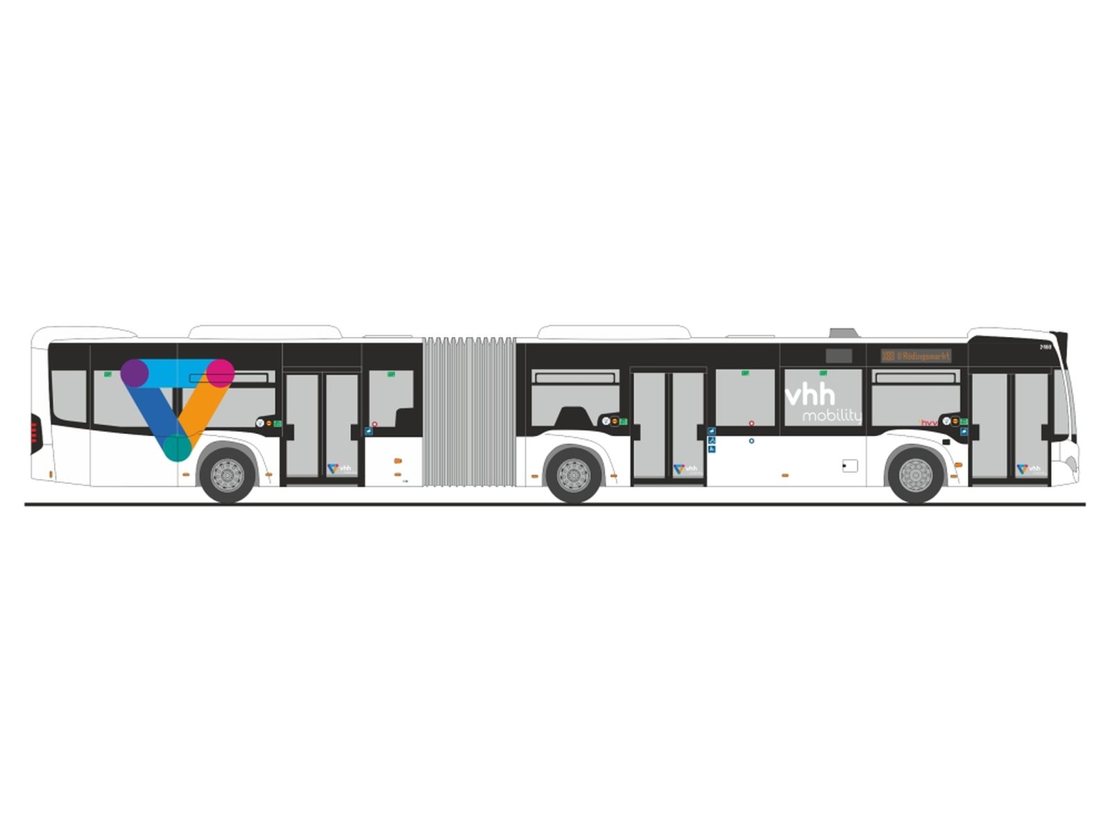 Rietze 69328 - Mercedes-Benz Citaro G 12 vhh mobility