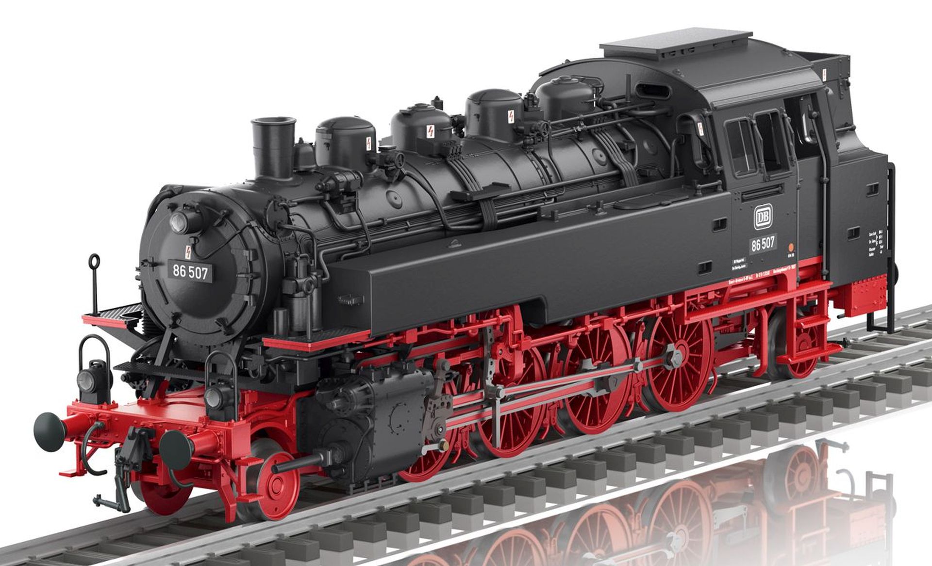 Trix 25086 - Dampflok 86 507, DB, Ep.III, DC-MFX-Sound
