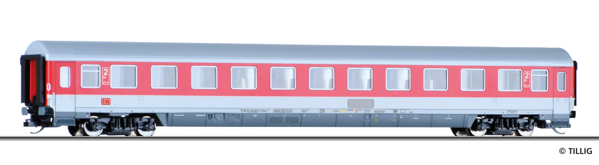 Tillig 16543 - Reisezugwagen 2. Klasse Bvmz 185, DBAG, Ep.V, 1. BN