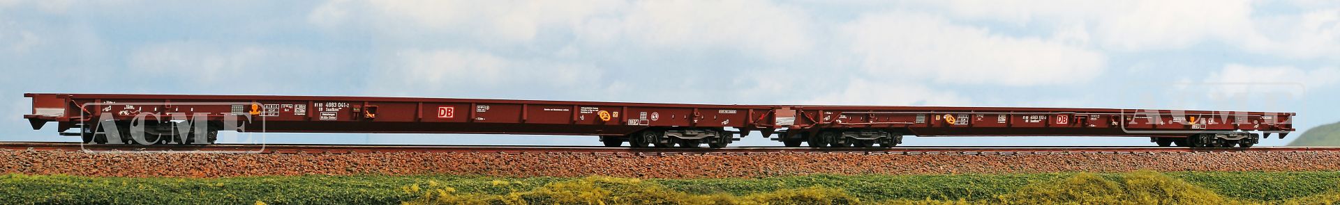 ACME AC 45162 - 2er Set Rollende Landstraße DBAG, Ep.V, Set C ACME AC 45162 - 2er Set Rollende Landstraße DBAG, Ep.V, Set C