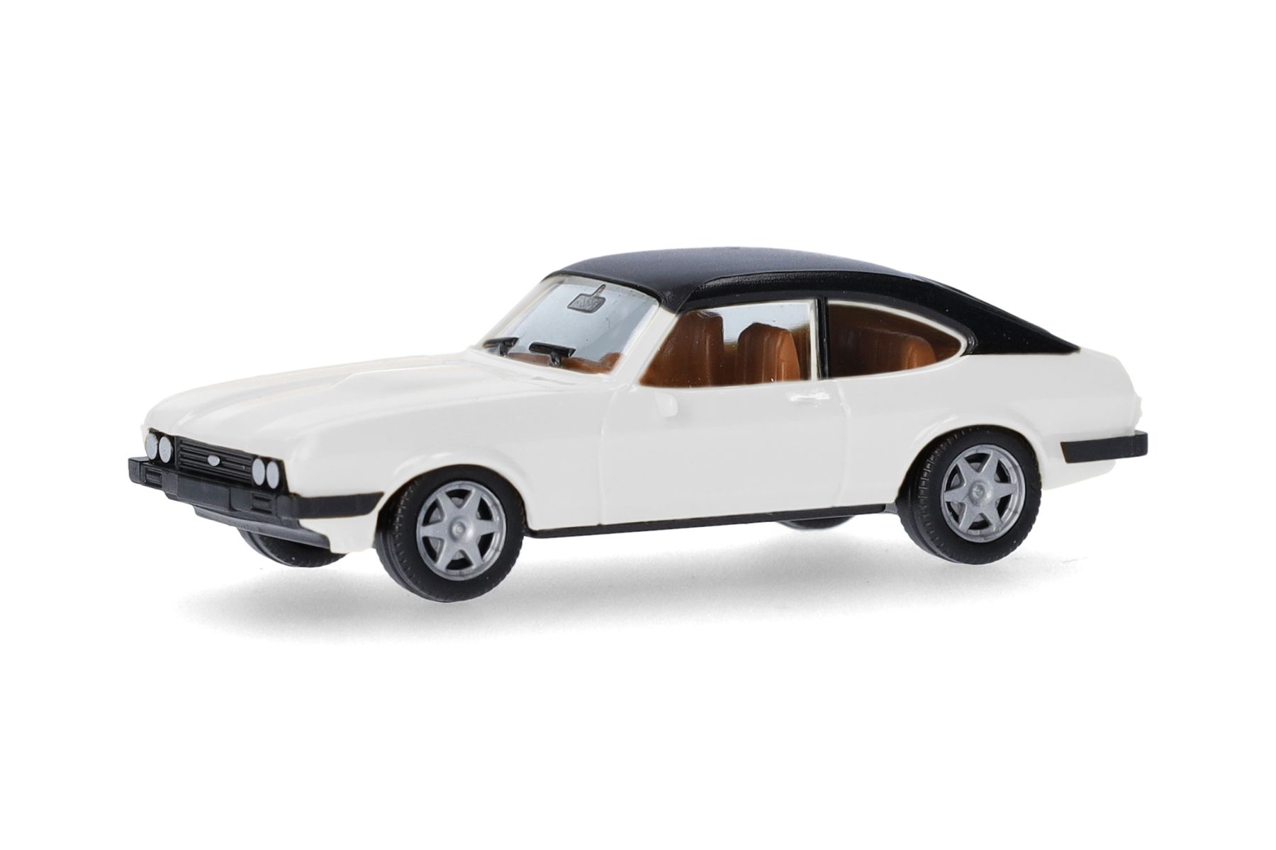 Herpa 420570-003 - Ford Capri Vinyldach, diamantweiß